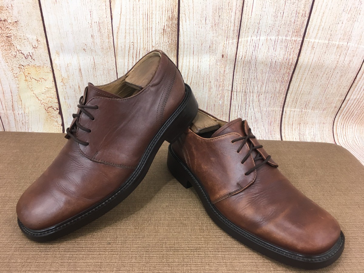 Bostonian Size 9 M Strada Brown Leather Premium Oxfords