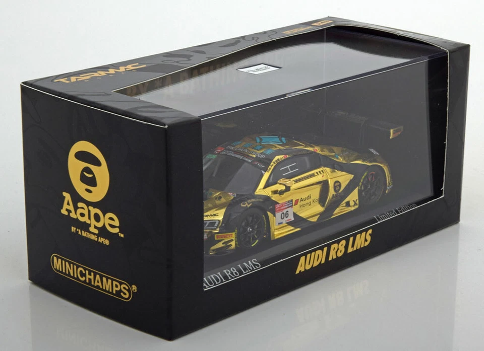 Audi R8 Lms #6 China Gt 2017 Lee Al Tarmac Minichamps 437171106 1/43 Resina - Immagine 2 di 3