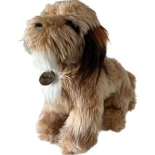 Vintage Dakin Benji Dog Plush Stuffed Animal 1983 Standing Collar Tag 12" Korea