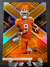 2023 Travis Etienne Panini Chronicles Draft Picks XR Orange Parallel Clemson