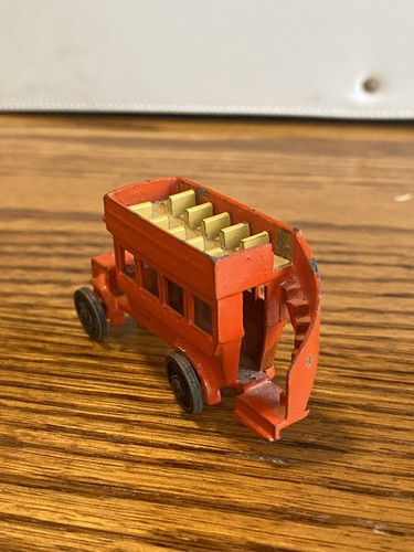 Rare Vintage Charbens Miniature Series #3 Old Bill Double Decker Bus Series - Picture 6 of 12