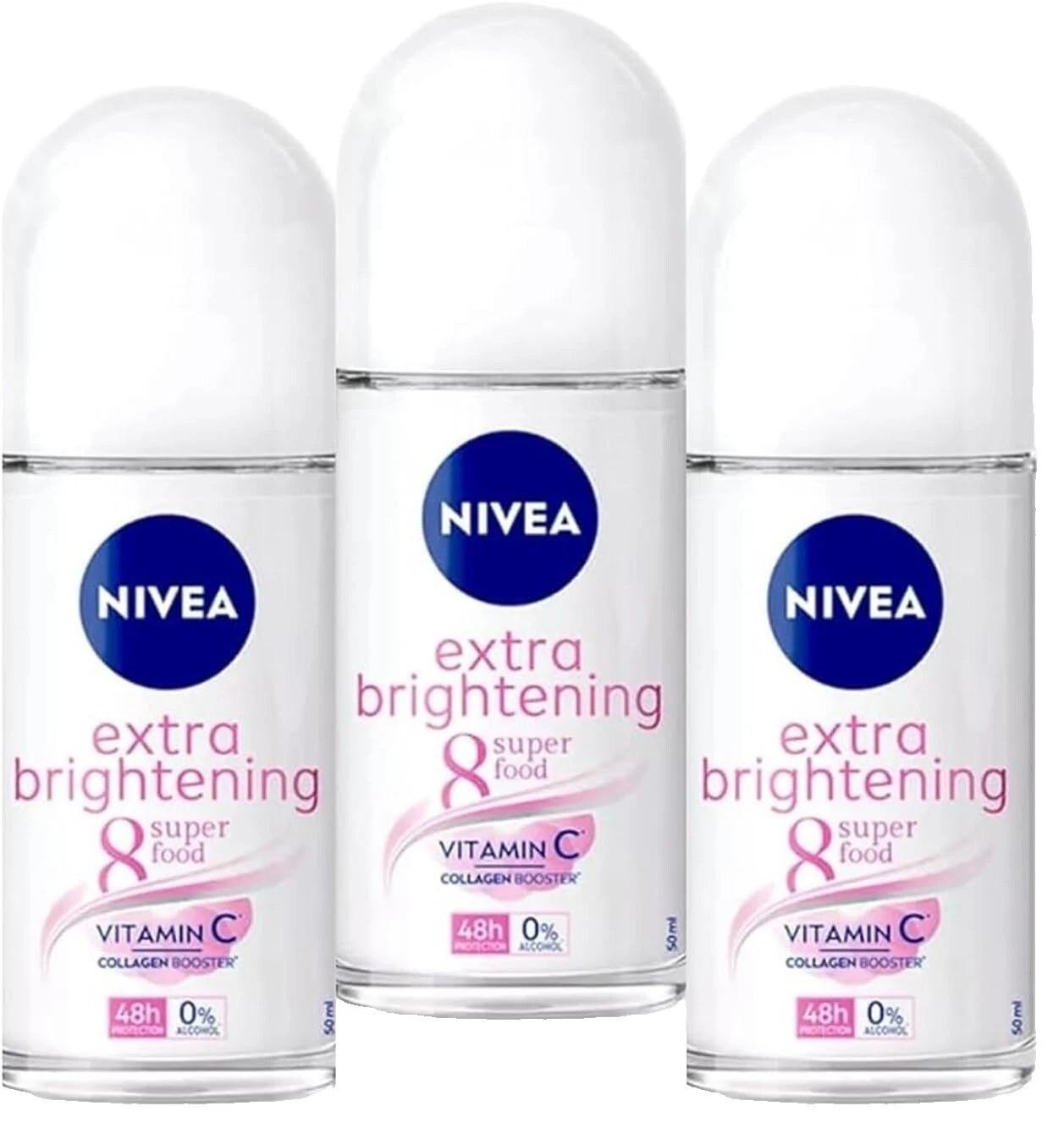 NIVEA sin perfume roll on Desodorantes