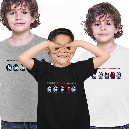 Camiseta Impostor Among Us Gamer para Hombres Mujeres Niños | Divertida Camiseta de Regalo de Navidad (S-3XL) - Imagen 18 de 28