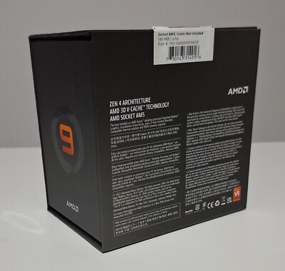 AMD Ryzen 9 7900X3D Processor (5.6 GHz, 12 Cores, Socket AM5