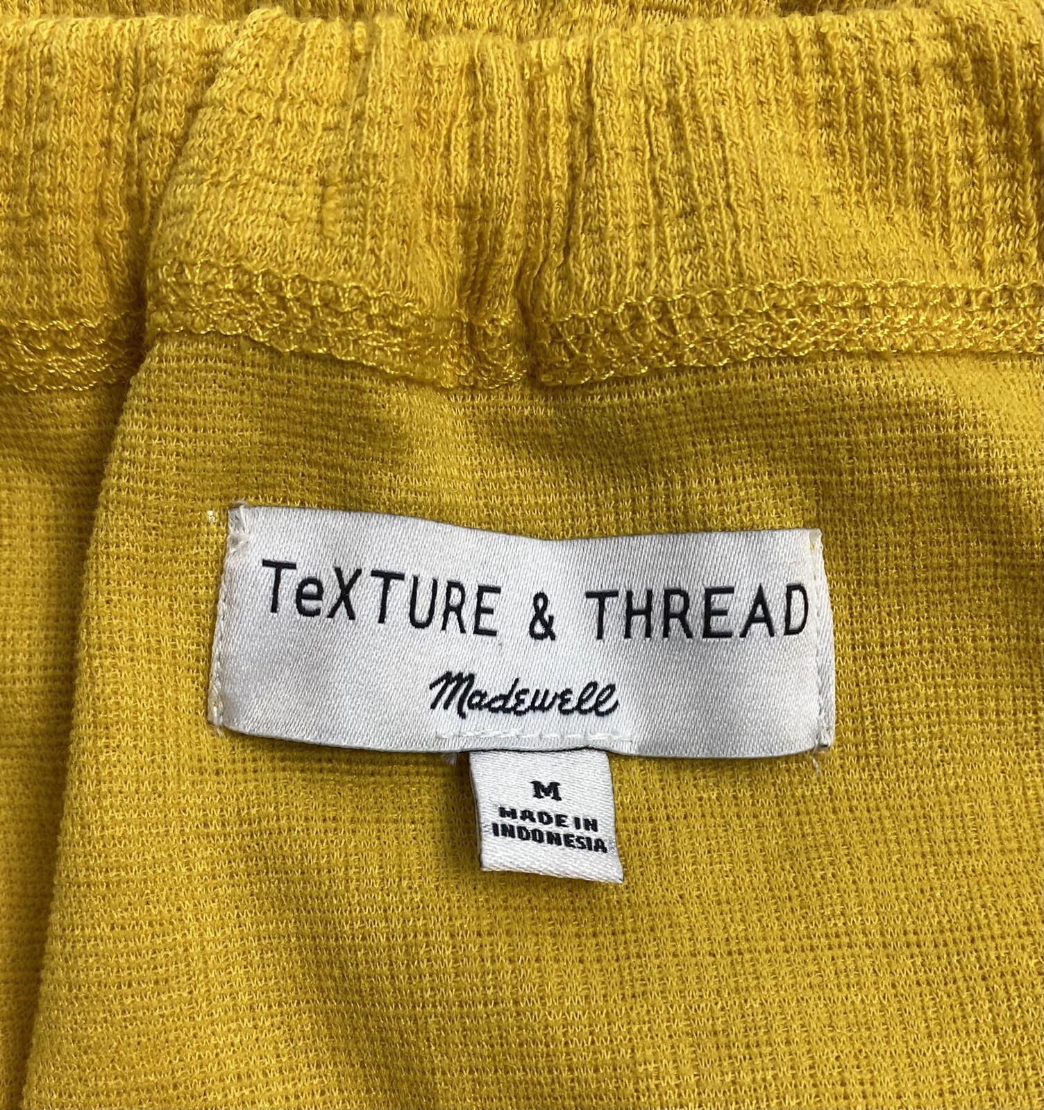 MADEWELL Texture & Thread Medium Button Front Tie… - image 6