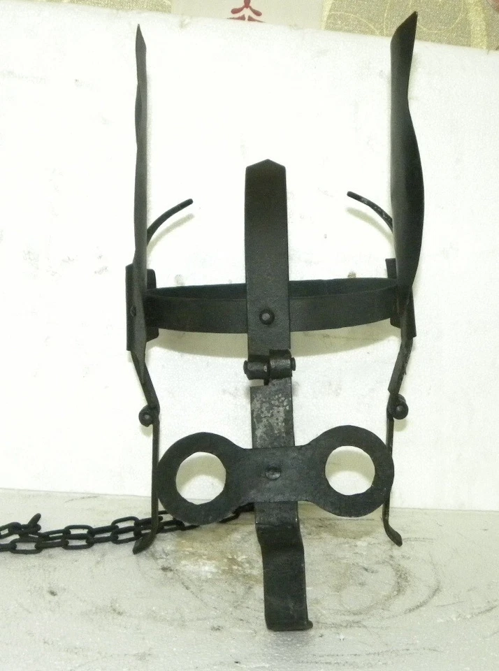 BRANK SCOLDS BRIDLE SHAME MASK 长耳链钢 HUMILIATION — 第 2/4 张图片