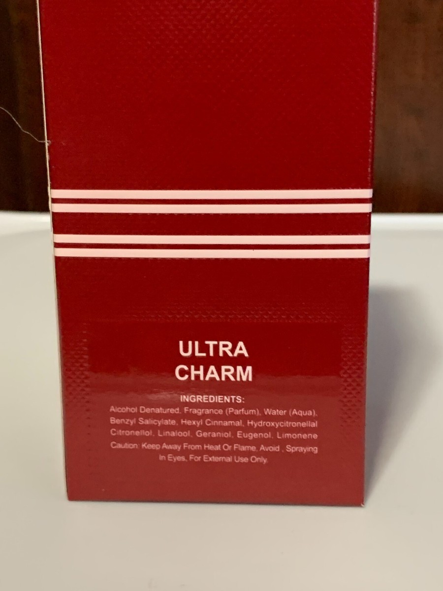 grandeur ultra charm 100ml edp a cherry fragrance new factory