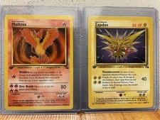 pokemon card fossil set 1st Edition (62/62) Complete 1999 [MP-DMG] or Poisoned Complete Full 1st Edition Fossil