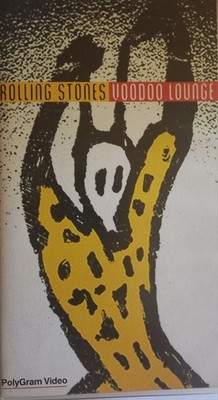 VHS Kassette Titel  Rolling Stones VOODOO LOUNGE, vintage videokassette 