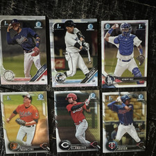 Bowman Chrome 1st Bowman 6-Card Lot Cruz Ruiz Mancini Blandino Mesa