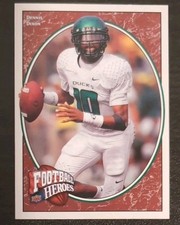 Dennis Dixon #133 2008 Upper Deck Heroes Rookie Card Oregon Ducks. rookie card picture