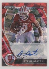 2021 Panini Prizm Draft Picks Red Ice Stevie Scott III #DPA-SSC Auto 0m4h