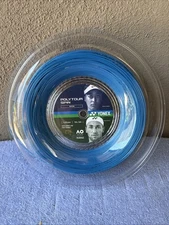Yonex Poly Tour Spin 16L Reel (1.25mm Tennis String) PTS. 200m 656ft. Blue, New