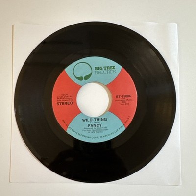 Fancy -  Wild Thing/Fancy 7'' 45rpm VG+