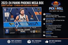 2023-24 Panini Phoenix Mega Box Debut Edition NBA Factory Sealed 🔥