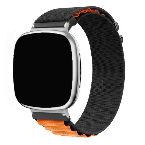 DE Für Fitbit Versa 3 4 Fitbit Sense 2 1 Edelstahl Nylon Leder Silikon Armband - Bild 207 von 244