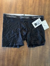 NEW with Tags 1 Men’s Calvin Klein Micro Stretch Cooling Boxer Brief Size Large