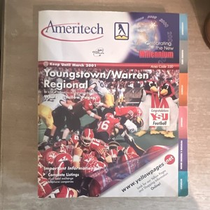 Ameritech Youngstown/Warren Regional Yellow Pages Telephone Directory2000- 2001