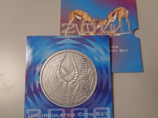 SOUTH AFRICA SOUTH AFRICA 2000 - CIRCULATION COIN SET WITH ALL 9 COINS IN BU - MILLENIUM