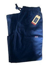 Cherokee Workwear Scrubs Men's Cargo Scrub Pants 4000 Navy Blue Size Large