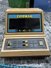 Vintage Tandy Caveman 1983 Video Game Tabletop Arcade Game Working Sight & Sound