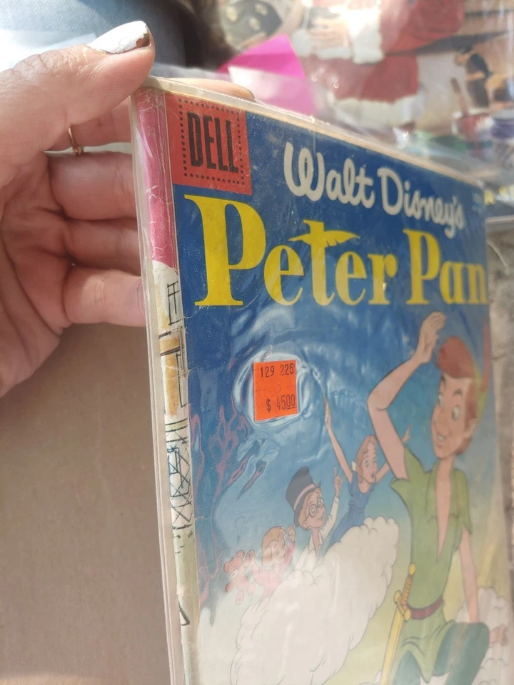 Walt Disney's Peter Pan No. Cómics Dell 926 vintage años 60 buen estado Foto 2 de 4