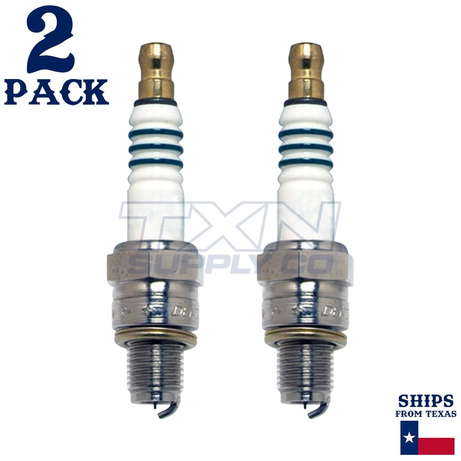 2 Pack Denso 5385 Iridium Power Spark Plugs IUF27A