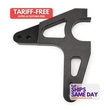 Mpd MPD14135, One Black Aluminum Rh Steering Arm Pavement Black Aluminum Perform