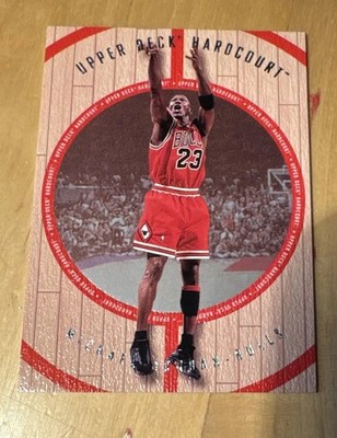 Michael Jordan 1998-99 Upper Deck Hardcourt #23-A HOF High Grade Gorgeous