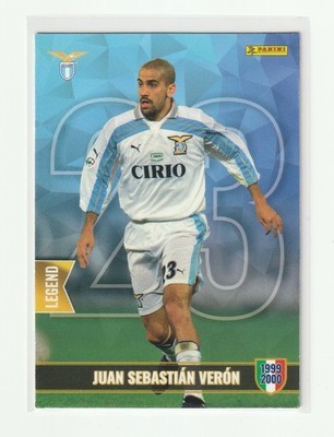 1999-00 PANINI LO SCUDETTO DEL SOGNI LEGEND [ JUAN SEBASTIAN VERON ] LAZIO