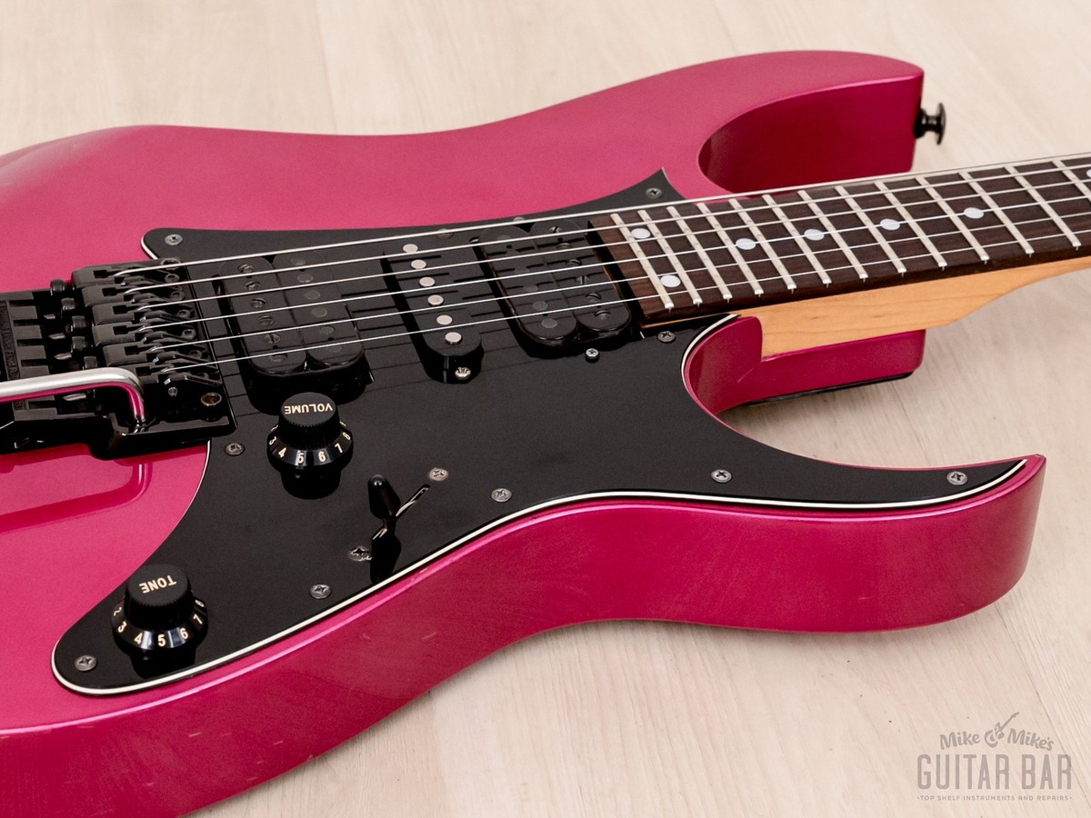Ibanez RG550  1993年製 1993 Ibanez RG550 HSH Purple Neon 100% Original w/ Lo-Pro