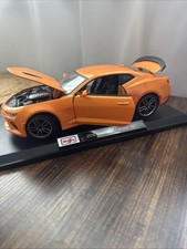 2016 Chevrolet Camaro SS - Orange 1/18 Scale Maisto Special Edition Diecast
