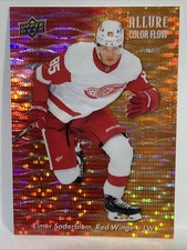23/24-Upper Deck Allure-Color Flow Elmer Soderblom-Red Orange Spectrum #206/299