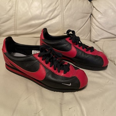 Nike Classic Cortez Premium Red Orbit 2017 Black Red 898728-981 Mens Size 8.5