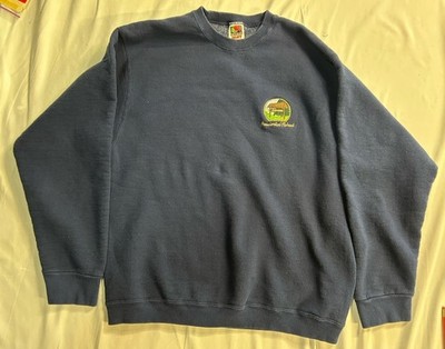 Vintage PRESIDENTIAL RETREAT CAMP DAVID  Sweatshirt Fruit Of The Loom   Large