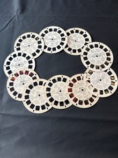 Vintage View-Master Reel Lot 14 Heidi Zorro Huck Finn Flintstones Mixed Titles