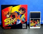 Shockman TurboGrafx-16 TG16 Video Game Cart and Manual 1992 TESTED WORKING RARE