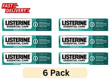 Listerine Essential Care Original Gel Fluoride Toothpaste, Prevents Bad Breath 6