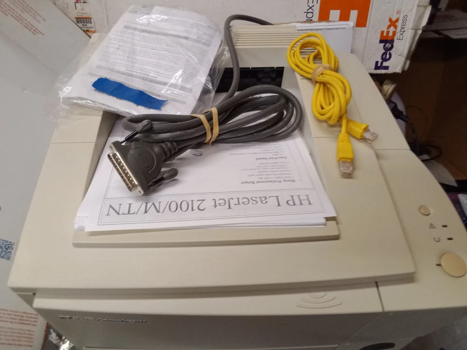 HP LaserJet 2100N Printer. Rebuilt. Networkable.New Toner.Great Shape.Warranty. - Image 2 of 4