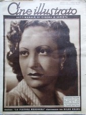 Cine Illustrato 10 Luglio 1940 Paolieri Falconi Cinema in Gallura Krahl Checchi