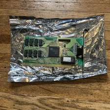 Scheda video vintage Cirrus Logic CL-GD5428 ISA VGA valutazione o design di riferimento