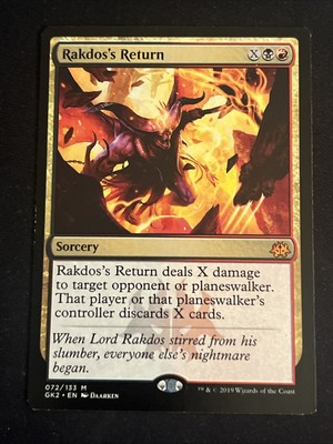 1x Rakdos's Return (72) Ravnica Allegiance: Guild Kits LP MTG Magic x1 MKE