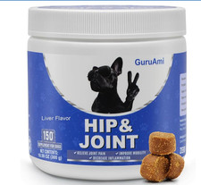 Glucosamine for Dogs - Hip  Joint Supplement for Dog - Joint Pain Relief, Turme