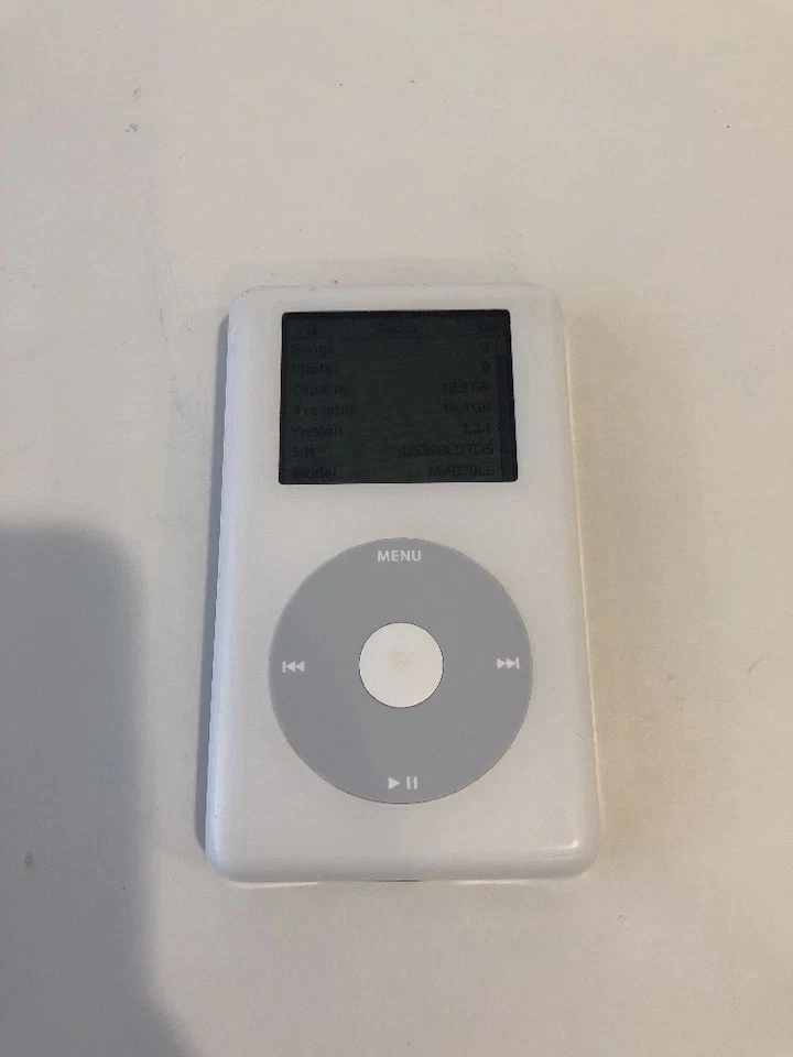 Apple iPod Photo classic 4th Generation White A1099 w/ New Battery Fast shipping - Image 2 of 4