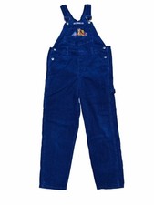Vintage Disney Winnie the Pooh Corduroy Overalls Girls 10 Embroidered Y2K