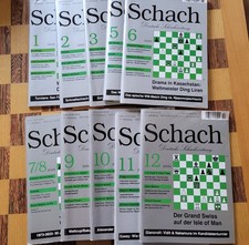 Zeitschrift SCHACH (Deutsche Schachzeitung) kompletter Jahrgang 2023