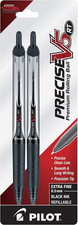 Pilot Precise V5 RT Refillable Retractable Rollerball Pens, Extra Fine Point P