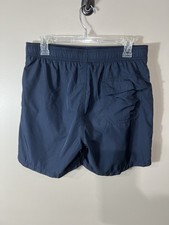 Armani Exchange Mens Swimming Beach Board Shorts Blue White Medium