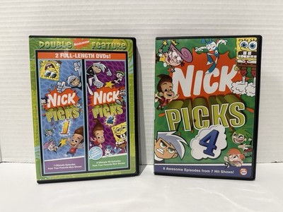 Nick Pics Vol 1, vol 2, vol 4 Nickelodeon DVD