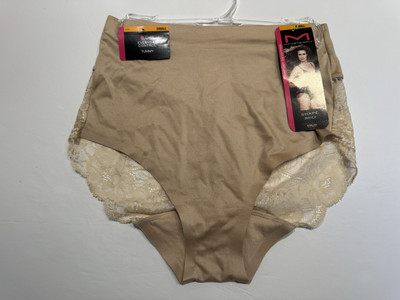 NWT Maidenform Comfort Devotion Lace Brief Small Beige Style 2020 Shapewear